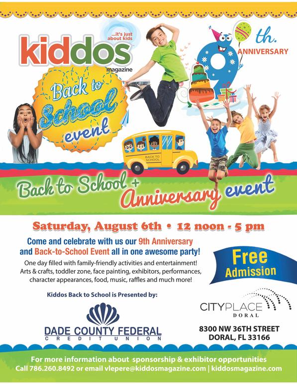 Kiddos Magazine Back to School Event | The Children's Trust