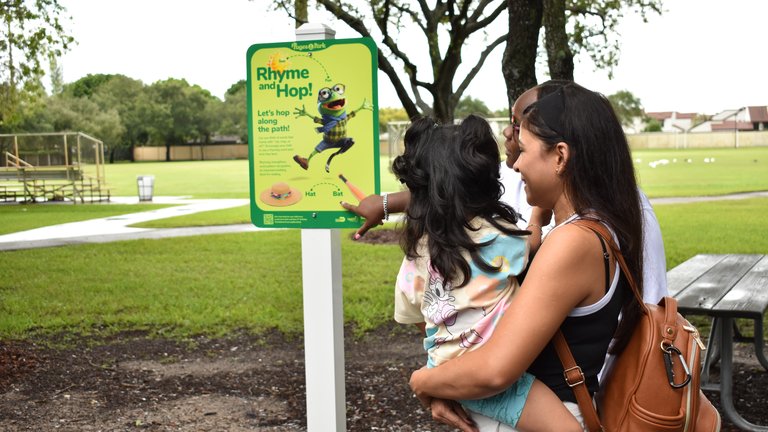 Pages in the Park Brings Early Literacy to Miami-Dade Playgrounds Pages in the Park Brings Early Literacy to Miami-Dade Playgrounds