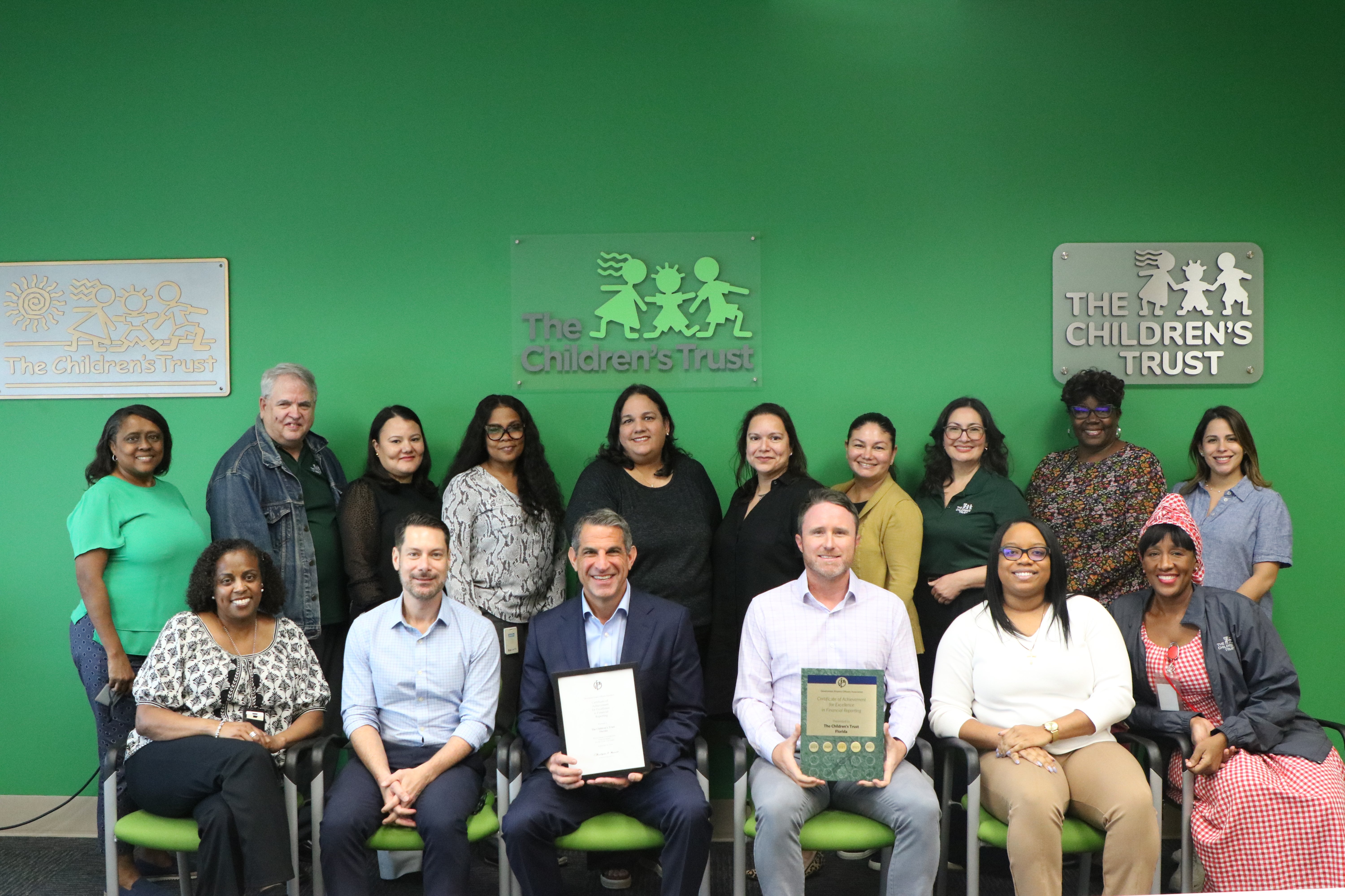 The Children’s Trust Awarded for Excellence in Financial Reporting for 13th Consecutive Year